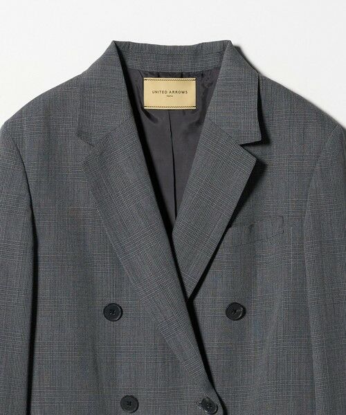 UNITED ARROWS / ユナイテッドアローズ テーラードジャケット | NALYA グレンチェック ジャケット | 詳細13