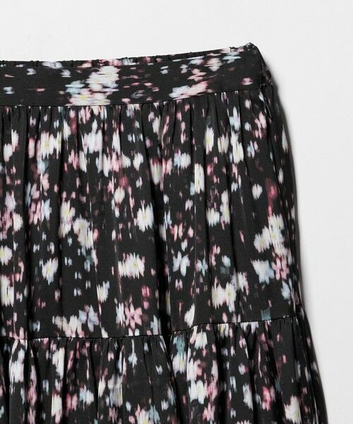 UNITED ARROWS / ユナイテッドアローズ ロング・マキシ丈スカート | サテン フラワープリント スカート ‐ウォッシャブル‐ | 詳細5