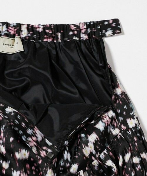UNITED ARROWS / ユナイテッドアローズ ロング・マキシ丈スカート | サテン フラワープリント スカート ‐ウォッシャブル‐ | 詳細6