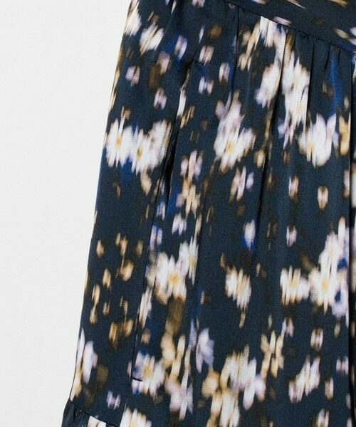 UNITED ARROWS / ユナイテッドアローズ ロング・マキシ丈スカート | サテン フラワープリント スカート ‐ウォッシャブル‐ | 詳細19