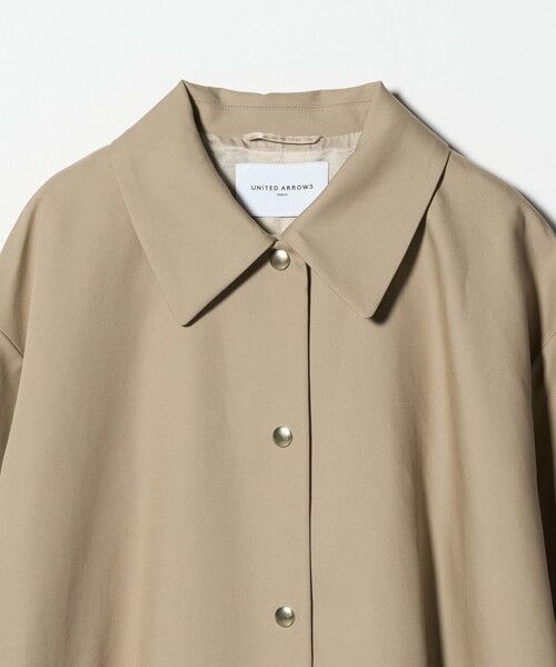 UNITED ARROWS / ユナイテッドアローズ ステンカラーコート | Aライン ステンカラーコート | 詳細2
