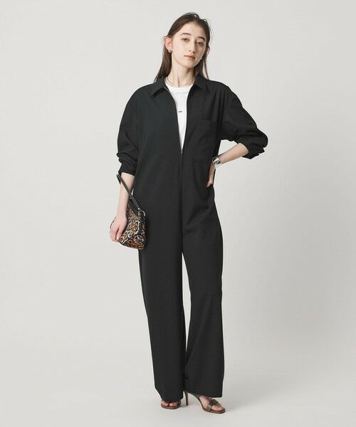 UNITED ARROWS / ユナイテッドアローズ サロペット・オールインワン | シャツ オールインワン ‐ウォッシャブル‐ | 詳細20