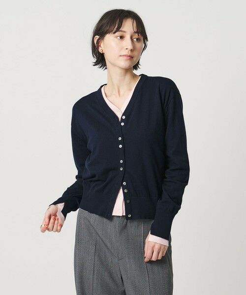 UNITED ARROWS / ユナイテッドアローズ カーディガン・ボレロ | Vネック カーディガン | 詳細13