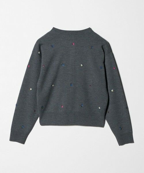 UNITED ARROWS / ユナイテッドアローズ カーディガン・ボレロ | フラワー エンブロイダリー カーディガン | 詳細1