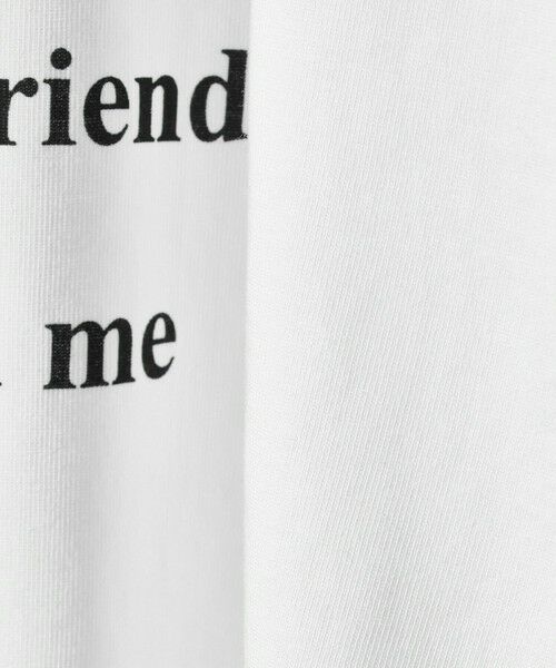 UNITED ARROWS / ユナイテッドアローズ Tシャツ | ＜SACRA＞メッセージ Tシャツ | 詳細7