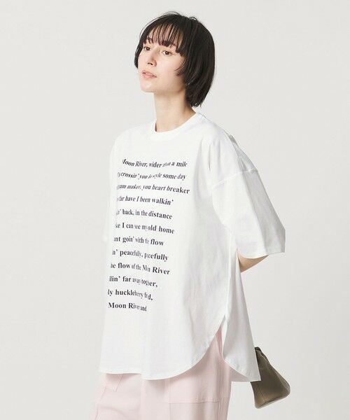 UNITED ARROWS / ユナイテッドアローズ Tシャツ | ＜SACRA＞メッセージ Tシャツ | 詳細2