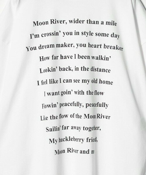 UNITED ARROWS / ユナイテッドアローズ Tシャツ | ＜SACRA＞メッセージ Tシャツ | 詳細3