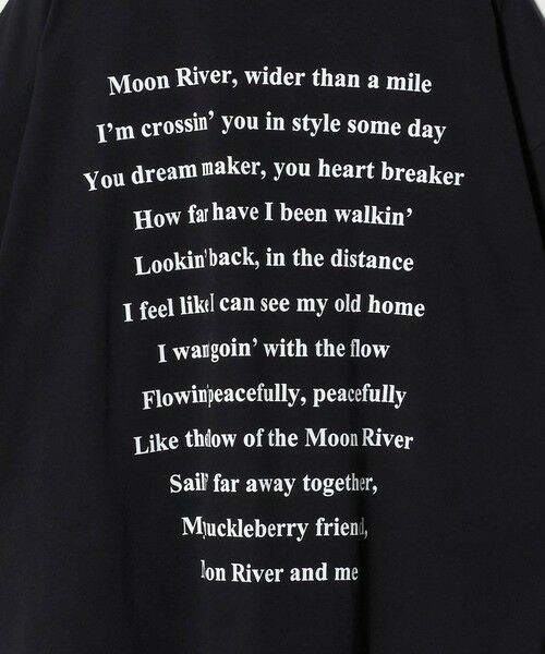 UNITED ARROWS / ユナイテッドアローズ Tシャツ | ＜SACRA＞メッセージ Tシャツ | 詳細7