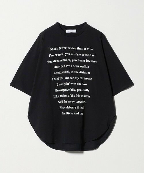 UNITED ARROWS / ユナイテッドアローズ Tシャツ | ＜SACRA＞メッセージ Tシャツ | 詳細15