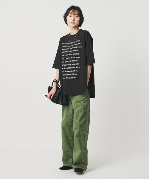 UNITED ARROWS / ユナイテッドアローズ Tシャツ | ＜SACRA＞メッセージ Tシャツ | 詳細10
