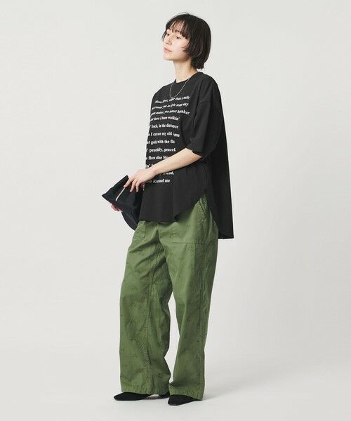 UNITED ARROWS / ユナイテッドアローズ Tシャツ | ＜SACRA＞メッセージ Tシャツ | 詳細11