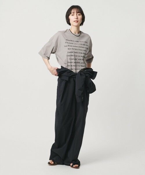 UNITED ARROWS / ユナイテッドアローズ Tシャツ | ＜SACRA＞メッセージ Tシャツ | 詳細21