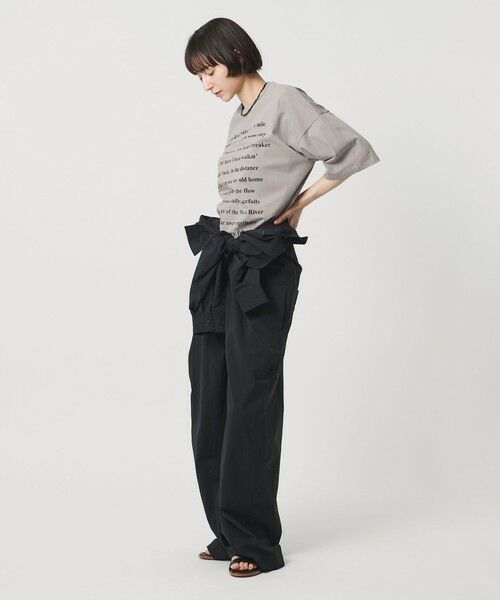 UNITED ARROWS / ユナイテッドアローズ Tシャツ | ＜SACRA＞メッセージ Tシャツ | 詳細22