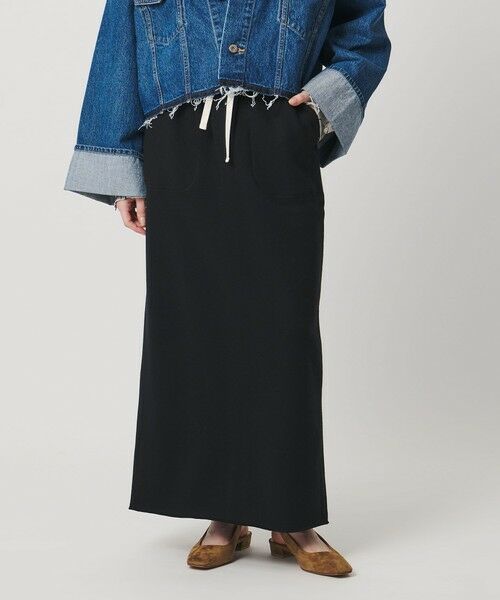 UNITED ARROWS / ユナイテッドアローズ ロング・マキシ丈スカート | ＜SACRA＞スウェット Iラインスカート | 詳細1