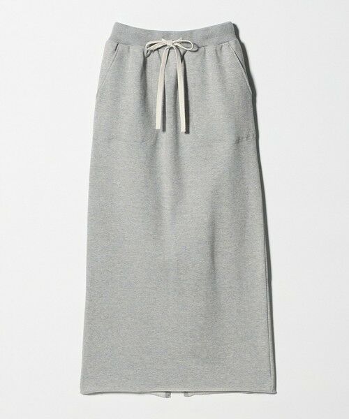 UNITED ARROWS / ユナイテッドアローズ ロング・マキシ丈スカート | ＜SACRA＞スウェット Iラインスカート（MD.GRAY）