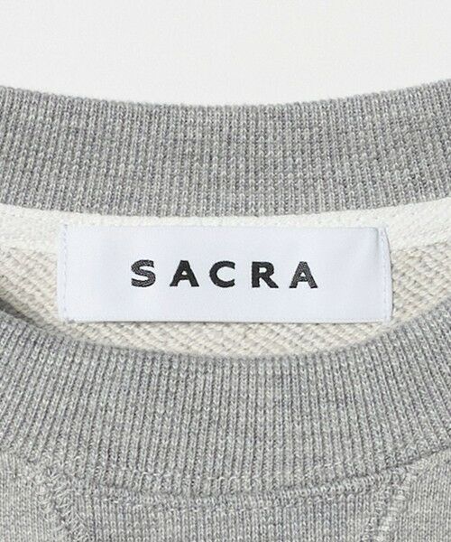 UNITED ARROWS / ユナイテッドアローズ スウェット | ＜SACRA＞ヘムカット スウェット | 詳細13