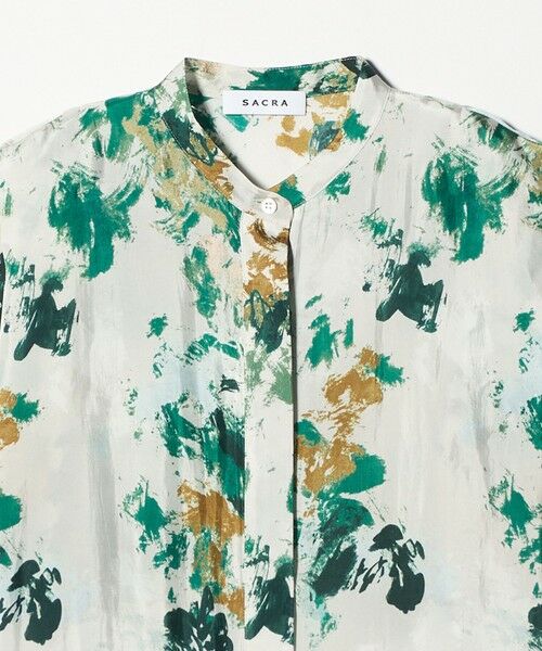 UNITED ARROWS / ユナイテッドアローズ シャツ・ブラウス | ＜SACRA＞フローラプリント ノースリーブブラウス | 詳細11