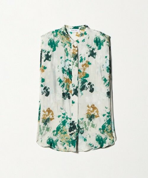UNITED ARROWS / ユナイテッドアローズ シャツ・ブラウス | ＜SACRA＞フローラプリント ノースリーブブラウス（KELLY）