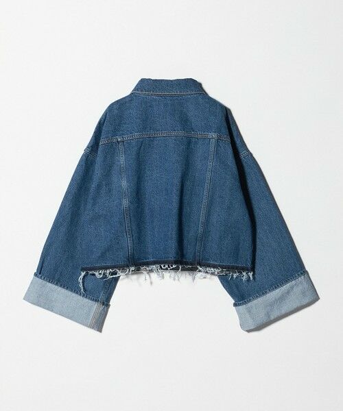 UNITED ARROWS / ユナイテッドアローズ Gジャン・デニムジャケット | ＜SACRA＞ボリュームスリーブ デニムジャケット | 詳細1