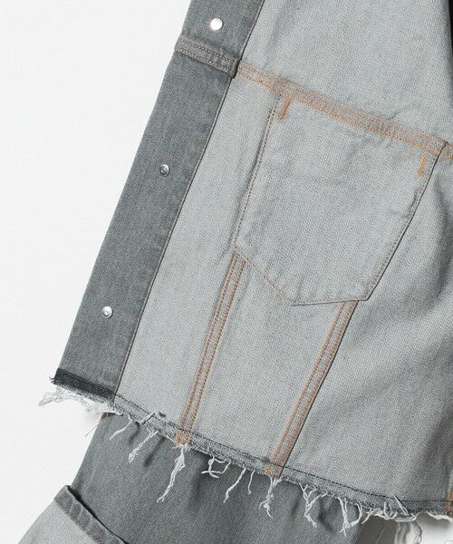 UNITED ARROWS / ユナイテッドアローズ Gジャン・デニムジャケット | ＜SACRA＞ボリュームスリーブ デニムジャケット GRAY | 詳細14