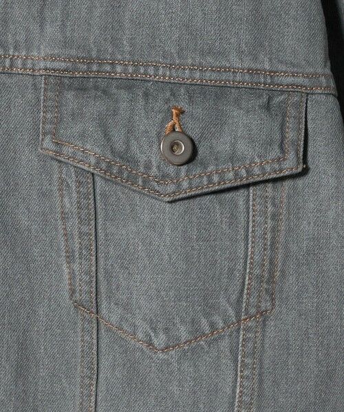 UNITED ARROWS / ユナイテッドアローズ Gジャン・デニムジャケット | ＜SACRA＞ボリュームスリーブ デニムジャケット GRAY | 詳細4