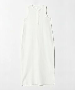 UNITED ARROWS / ユナイテッドアローズ ミニ丈・ひざ丈ワンピース | ＜SACRA＞ヘンリーネック ノースリーブ ワンピース