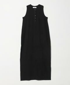 UNITED ARROWS / ユナイテッドアローズ ミニ丈・ひざ丈ワンピース | ＜SACRA＞ヘンリーネック ノースリーブ ワンピース