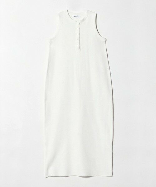 UNITED ARROWS / ユナイテッドアローズ ミニ丈・ひざ丈ワンピース | ＜SACRA＞ヘンリーネック ノースリーブ ワンピース | 詳細4