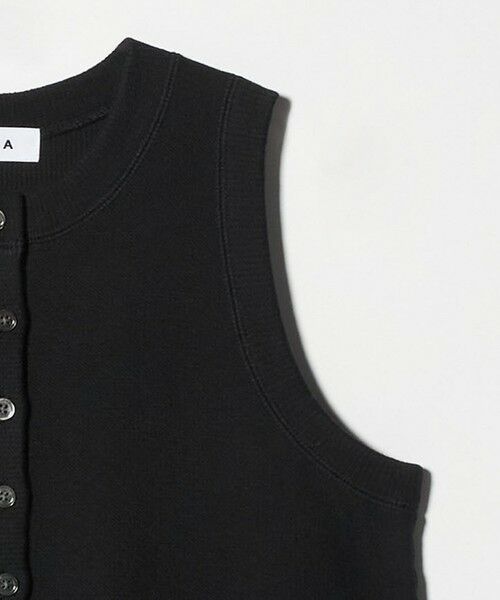 UNITED ARROWS / ユナイテッドアローズ ミニ丈・ひざ丈ワンピース | ＜SACRA＞ヘンリーネック ノースリーブ ワンピース | 詳細17