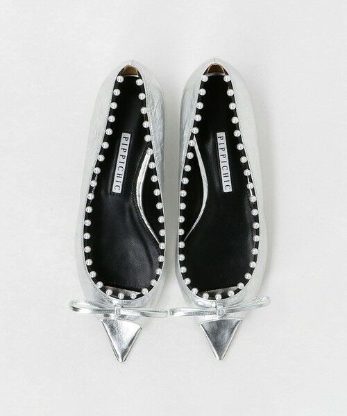 UNITED ARROWS / ユナイテッドアローズ パンプス | ＜PIPPICHIC＞ANNA ANKLET フラットパンプス（SILVER）