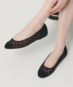UNITED ARROWS / ユナイテッドアローズ フラットシューズ | ドット バレエシューズ