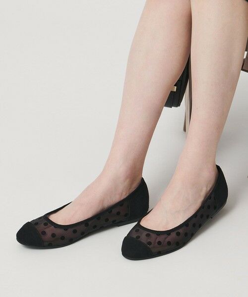UNITED ARROWS / ユナイテッドアローズ フラットシューズ | ドット バレエシューズ | 詳細1