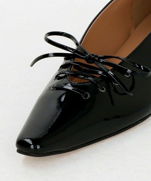 UNITED ARROWS / ユナイテッドアローズ フラットシューズ | エナメル レースアップ フラットシューズ | 詳細2