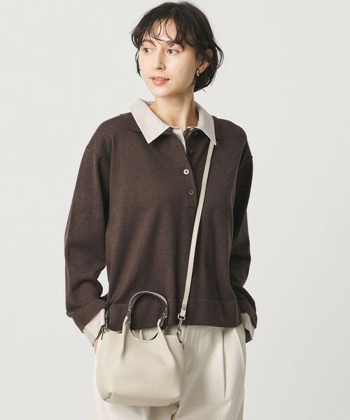 UNITED ARROWS / ユナイテッドアローズ ハンドバッグ | ＜GIANNI CHIARINI＞DUA バッグ（NATURAL）