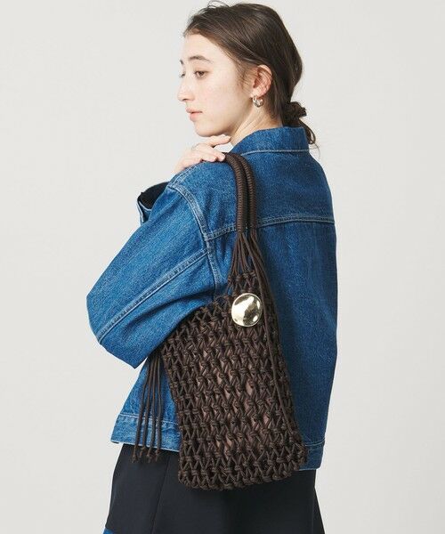 UNITED ARROWS / ユナイテッドアローズ トートバッグ | コードメッシュ トートバッグ | 詳細9