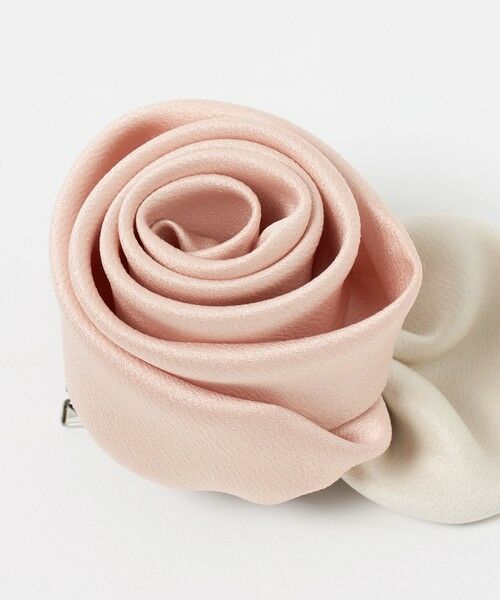 UNITED ARROWS / ユナイテッドアローズ ブローチ・コサージュ | サテン ローズ コサージュ | 詳細12