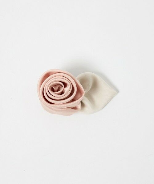 UNITED ARROWS / ユナイテッドアローズ ブローチ・コサージュ | サテン ローズ コサージュ | 詳細10