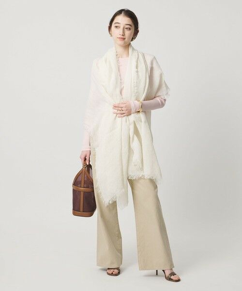 UNITED ARROWS / ユナイテッドアローズ マフラー・ショール・スヌード・ストール | ＜ASAUCE MELER＞LI GAUZE ストール | 詳細2
