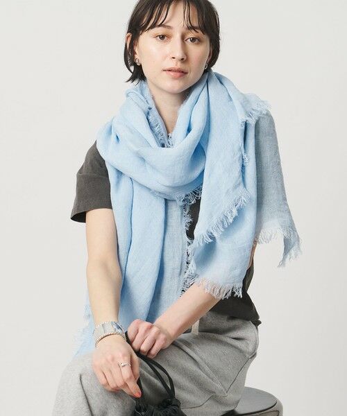 UNITED ARROWS / ユナイテッドアローズ マフラー・ショール・スヌード・ストール | ＜ASAUCE MELER＞LI GAUZE ストール | 詳細11