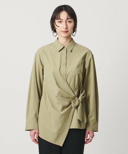 UNITED ARROWS / ユナイテッドアローズ シャツ・ブラウス | ドレープ ギャザー シャツ ‐ウォッシャブル‐ | 詳細22