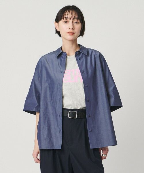 UNITED ARROWS / ユナイテッドアローズ シャツ・ブラウス | デニムライク ブライトローン シャツ ‐ウォッシャブル‐ | 詳細15