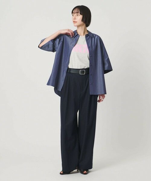 UNITED ARROWS / ユナイテッドアローズ シャツ・ブラウス | デニムライク ブライトローン シャツ ‐ウォッシャブル‐ | 詳細16