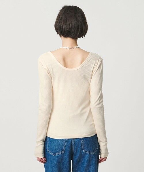 UNITED ARROWS / ユナイテッドアローズ カットソー | Uネック ロングスリーブ Tシャツ | 詳細7