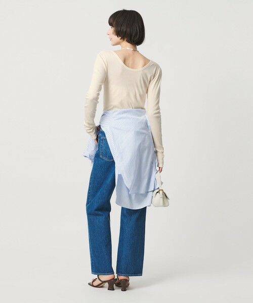 UNITED ARROWS / ユナイテッドアローズ カットソー | Uネック ロングスリーブ Tシャツ | 詳細4