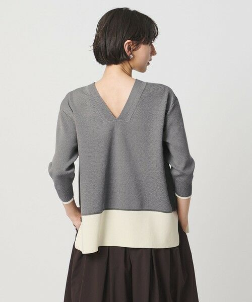 UNITED ARROWS / ユナイテッドアローズ ニット・セーター | ミニマル 2WAY ニット ‐ウォッシャブル‐ | 詳細1