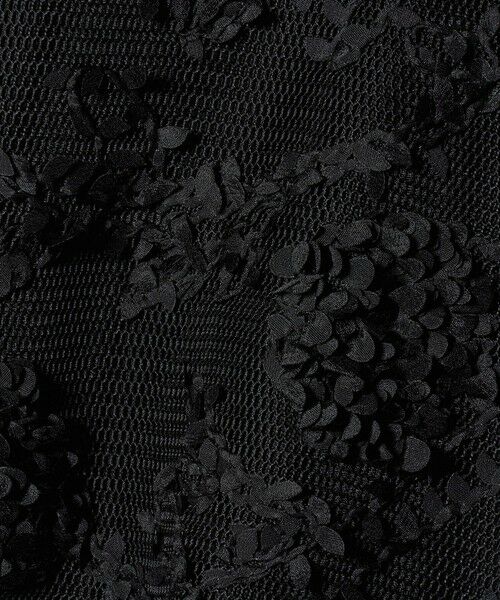 UNITED ARROWS / ユナイテッドアローズ ニット・セーター | エンブロイダリーフラワー メッシュ ニット | 詳細15