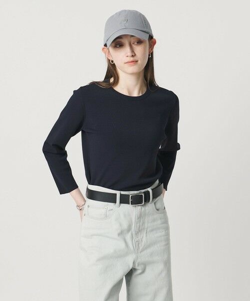 UNITED ARROWS / ユナイテッドアローズ ニット・セーター | コンパクト クルーネック ニット ‐ウォッシャブル‐ | 詳細17