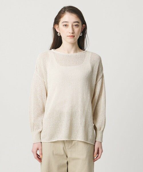 UNITED ARROWS / ユナイテッドアローズ ニット・セーター | ペーパー プルオーバー ニット | 詳細4