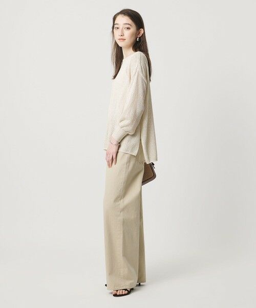 UNITED ARROWS / ユナイテッドアローズ ニット・セーター | ペーパー プルオーバー ニット | 詳細3