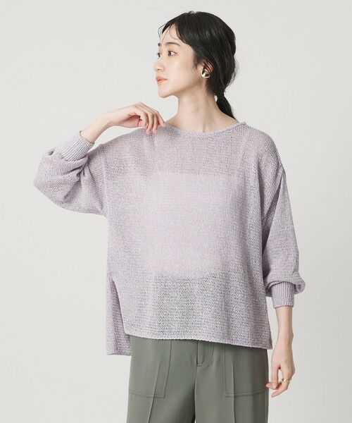 UNITED ARROWS / ユナイテッドアローズ ニット・セーター | ペーパー プルオーバー ニット | 詳細19